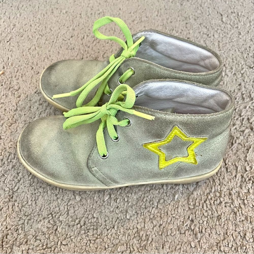 Falcotto by Naturino Toddler Shoes Ankle High Soft Sole Beginner Walking 9.5